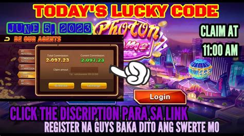 photon game lucky code